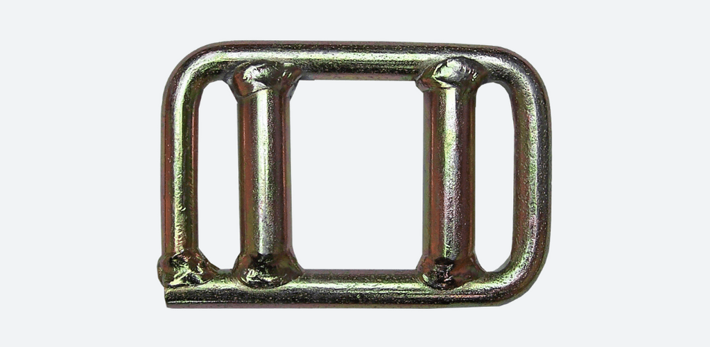 Disposable buckle (round), ratchet for 50mm strap width